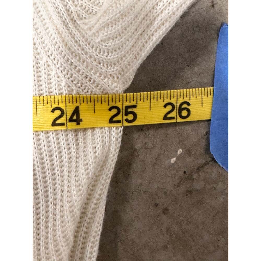 Splendid White Ribbed Cardigan - Picture 6 of 6